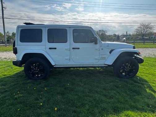 White 2024 Jeep Wrangler 4xe Sahara