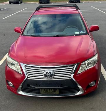 Red 2010 Toyota Camry LE
