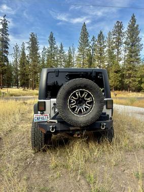 Silver 2011 Jeep Wrangler Unlimited Sport