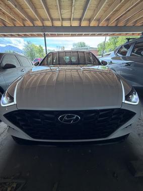 White 2020 Hyundai SONATA SEL