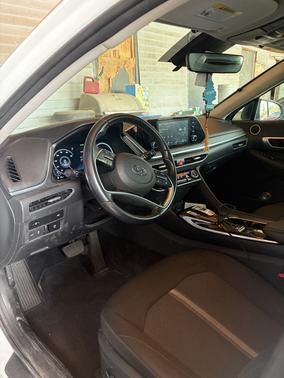 White 2020 Hyundai SONATA SEL