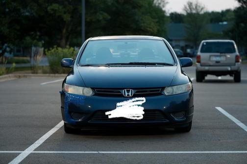Blue 2007 Honda Civic EX