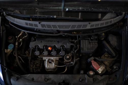 Blue 2007 Honda Civic EX