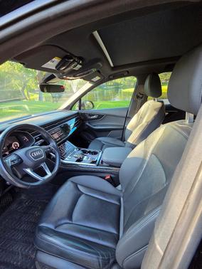 Black 2021 Audi Q7 55 Premium Plus