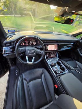 Black 2021 Audi Q7 55 Premium Plus