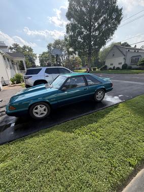 Blue 1993 Ford Mustang LX 5.0L