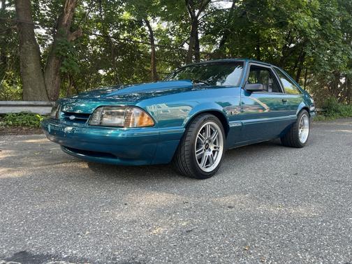 Blue 1993 Ford Mustang LX 5.0L
