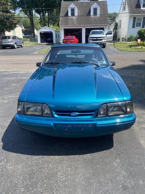 Blue 1993 Ford Mustang LX 5.0L