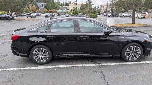 Black 2018 Honda Accord Hybrid Base