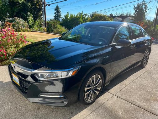 Black 2018 Honda Accord Hybrid Base