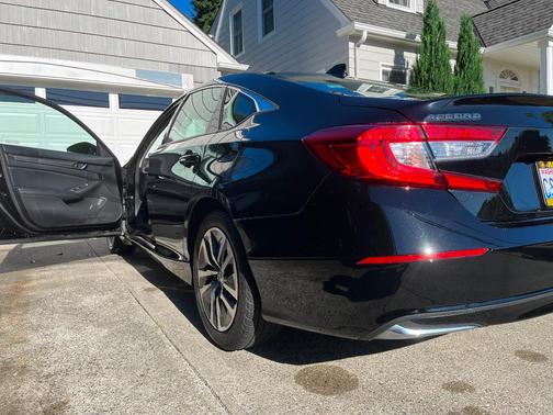 Black 2018 Honda Accord Hybrid Base