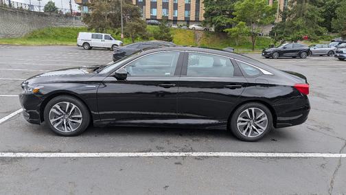 Black 2018 Honda Accord Hybrid Base