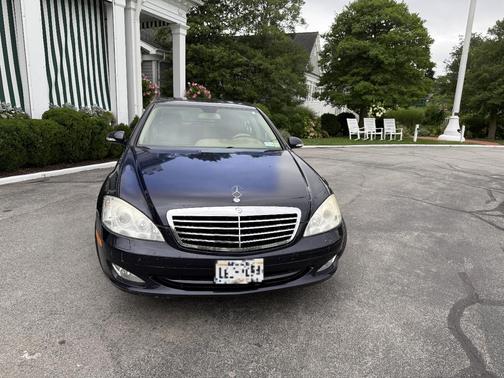 Blue 2007 Mercedes-Benz S-Class S 550