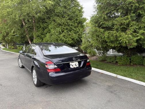 Blue 2007 Mercedes-Benz S-Class S 550
