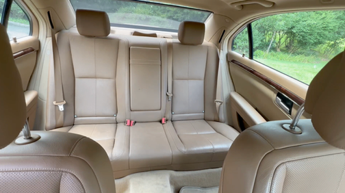 Blue 2007 Mercedes-Benz S-Class S 550
