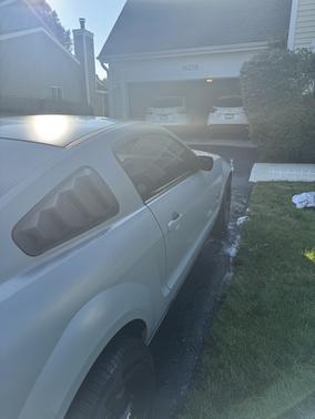 Gray 2005 Ford Mustang GT