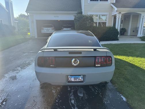 Gray 2005 Ford Mustang GT