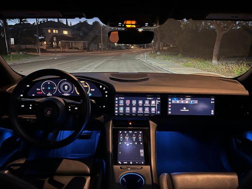 White 2020 Porsche Taycan Taycan 4S