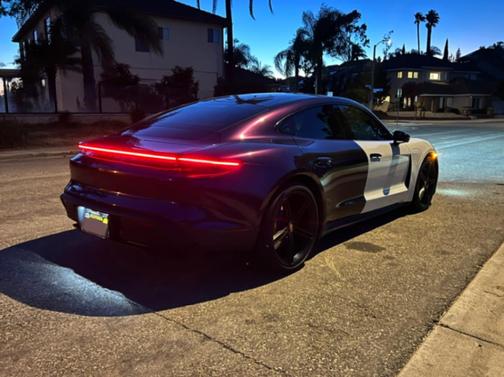 White 2020 Porsche Taycan Taycan 4S
