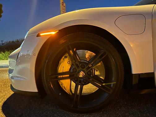 White 2020 Porsche Taycan Taycan 4S