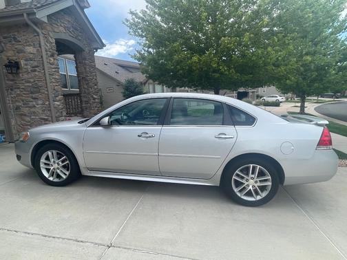 Silver 2016 Chevrolet Impala Limited LTZ