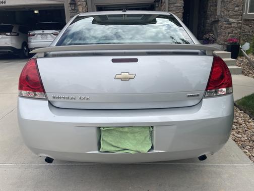 Silver 2016 Chevrolet Impala Limited LTZ