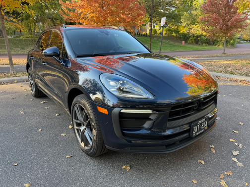 Blue 2023 Porsche Macan Macan T