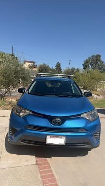 Blue 2018 Toyota RAV4 LE