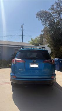 Blue 2018 Toyota RAV4 LE