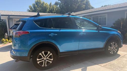 Blue 2018 Toyota RAV4 LE