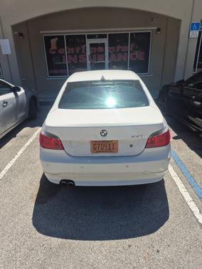 White 2007 BMW 550 i