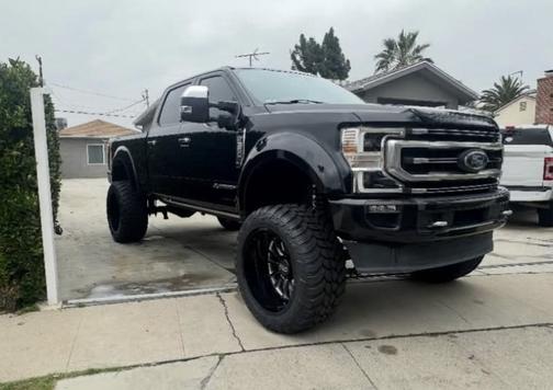 Black 2020 Ford F-350 Platinum