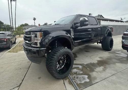 Black 2020 Ford F-350 Platinum