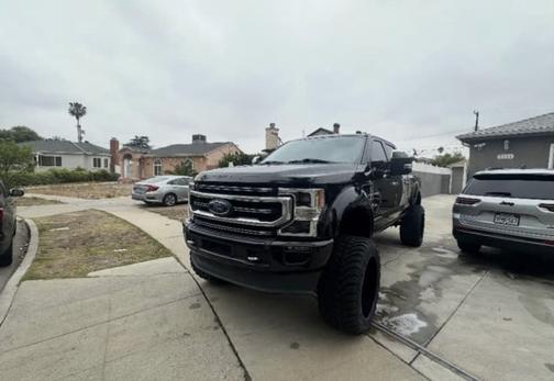 Black 2020 Ford F-350 Platinum
