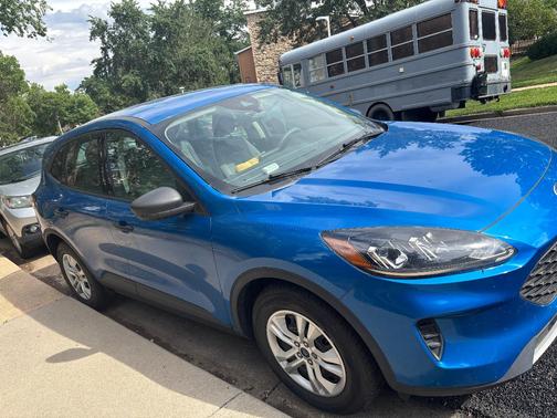Blue 2020 Ford Escape S