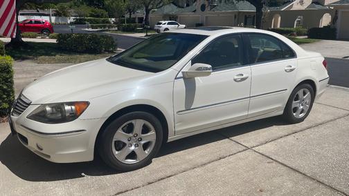 White 2008 Acura RL Technology