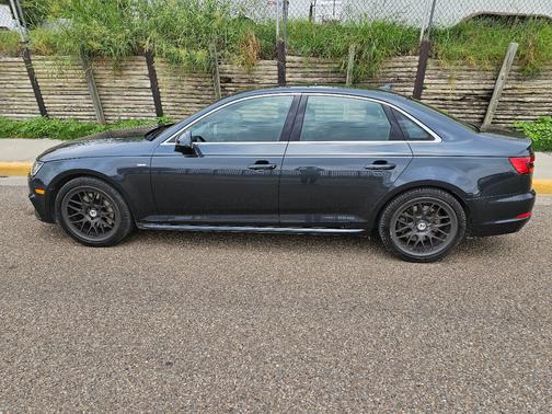 Black 2017 Audi A4 2.0T Prestige