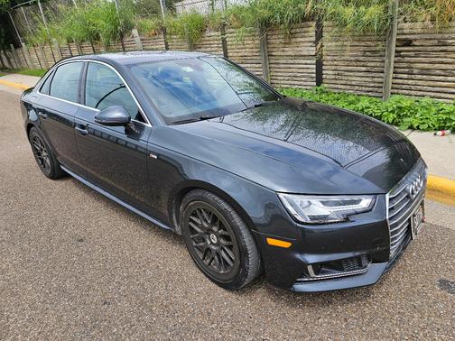 Black 2017 Audi A4 2.0T Prestige