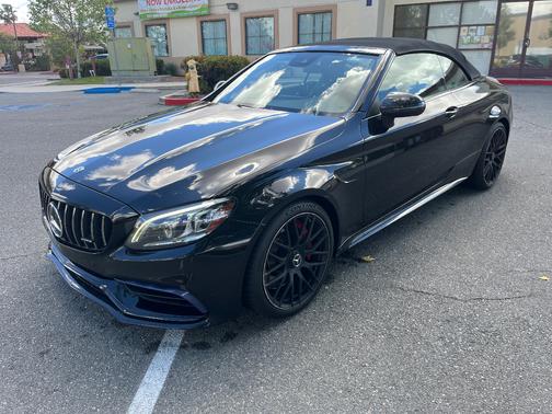 Black 2019 Mercedes-Benz AMG C 63 S