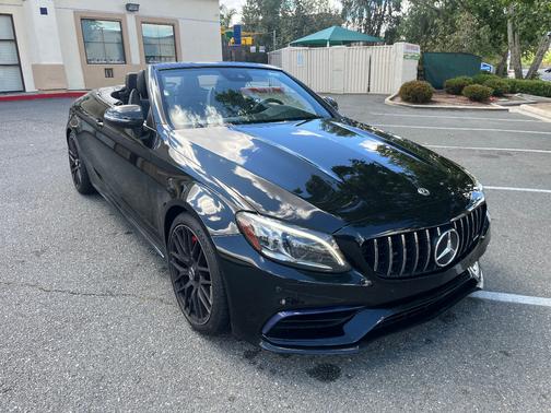 Black 2019 Mercedes-Benz AMG C 63 S