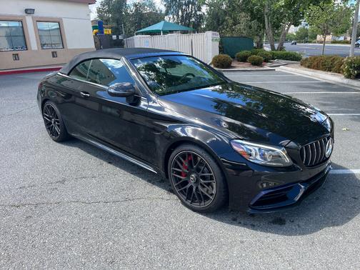 Black 2019 Mercedes-Benz AMG C 63 S
