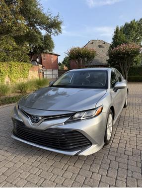 Silver 2020 Toyota Camry LE