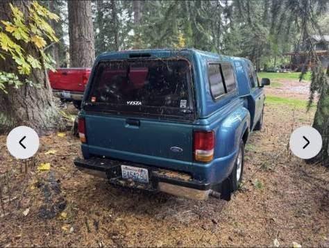 Green 1997 Ford Ranger XLT SuperCab