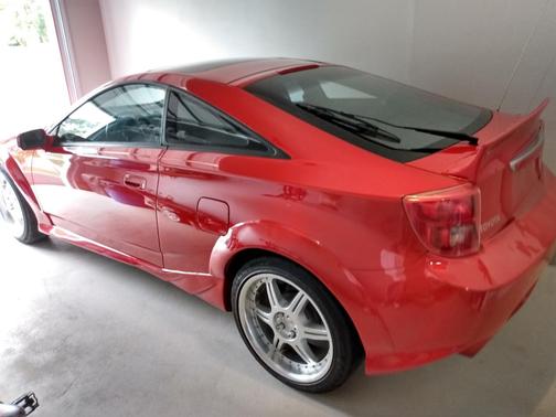 Red 2003 Toyota Celica GT
