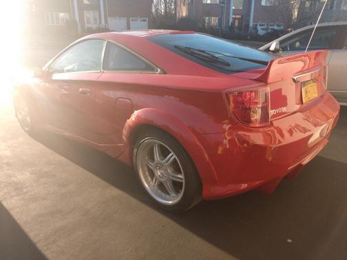Red 2003 Toyota Celica GT