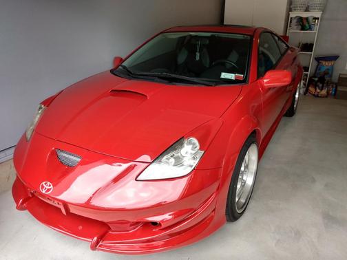 Red 2003 Toyota Celica GT