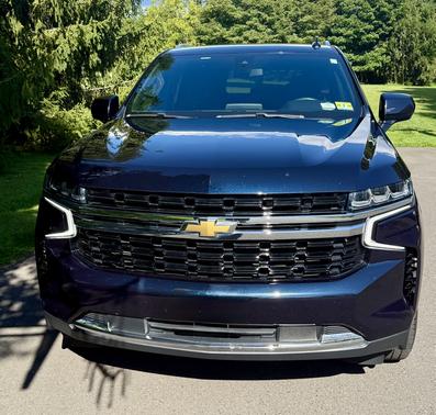 Blue 2021 Chevrolet Tahoe LS