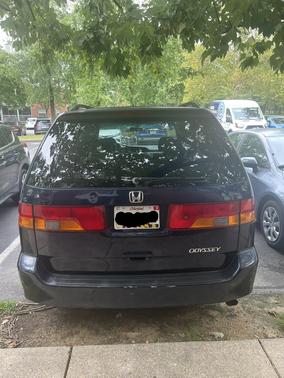 Blue 2003 Honda Odyssey EX-L