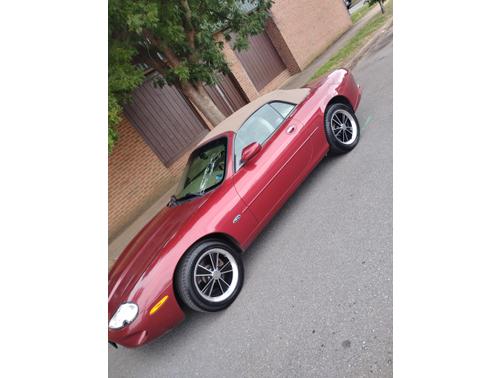 Red 1998 Jaguar XK8 Base