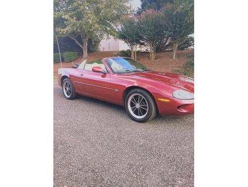 Red 1998 Jaguar XK8 Base
